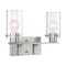 Nuvo Fixture, Vanity, 2-Light, Incandescent, 60W, 120V, A19, Medium Base, Height: 10.75 60/7172 - alternate 4